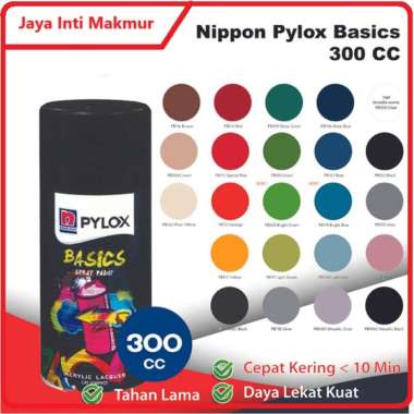 Pylox Basics Cat Semprot Spray Nippon Paint Basics Pyloc Pilox Pilok Brown