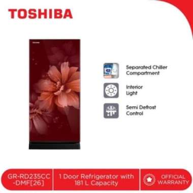 LEMARI ES TOSHIBA GR-RD235CC-DMF 1 PINTU