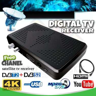 Stb Set Top Box Digital Tv Receiver Dvb-T2 + Tv Box Satelite Tv Dvbs2 Terbaik
