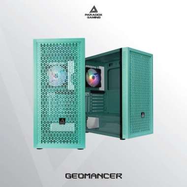 PC Casing Paradox Gaming Geomancer | Case CPU | Casing Komputer Gaming