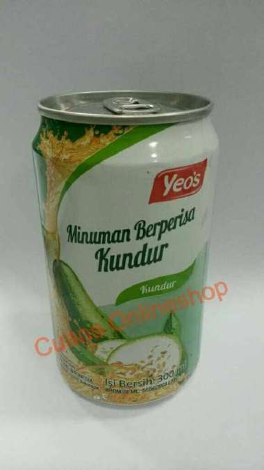 Yeo's Minuman Berperisa Kundur Kaleng 300ml. Yeos Winter Melon Drink