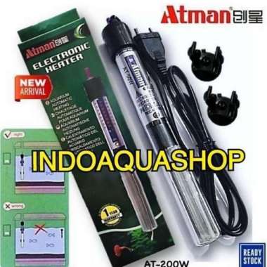 Atman Heater 50W 75W 100W 150W 200W Penghangat Air Akuarium Lampu 100W
