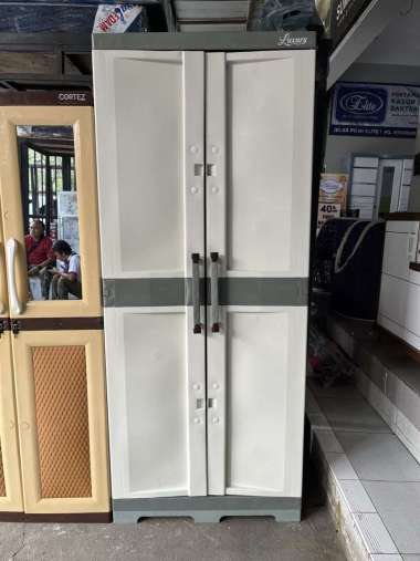 LEMARI PAKAIAN PLASTIK TABITHA LUXURY 2P