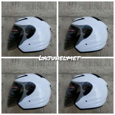 helm nhk r6 solid S white M