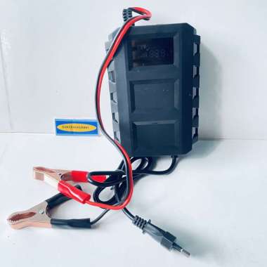 SMART BATERAI CHARGER LITHIUM BATTERY LIFEPO4 20-120 AH 12 VOLT SUPPORT AKI BESAR MOBIL
