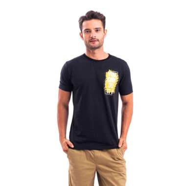 Redcliff Kaos Pria Printing You Can Do It 6UE0005B 10C3 Hitam S