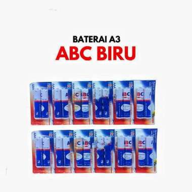 Baterai ABC AAA / Baterai A3 abc Biru isi 2pcs