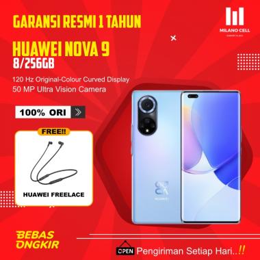 HUAWEI Nova 9 [8+256GB] 50MP Ultra Vision Camera | 66W Huawei Super Charge | Garansi Resmi Free Free