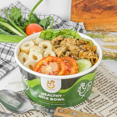Nasi Box Healthy Rice Bowl Premium Nasi Diet All Varian Smoothiemama Chikuwa Chicken