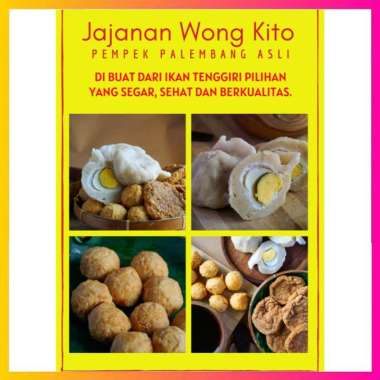 Pempek Palembang Empek Empek Asli Palembang Isi 50 Pcs