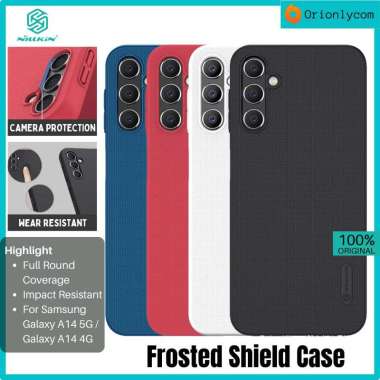 Case Samsung Galaxy A14 4G / A14 5G NILLKIN Frosted Shield Casing A14 5G White