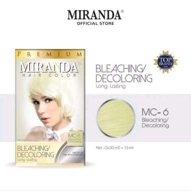 Pewarna Rambut Permanen MIRANDA 3D Color effect - Semir Rambut Miranda BLEACHING