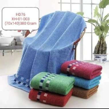 HANDUK MANDI DEWASA PREMIUM RILEX 70X140 CM Hijau