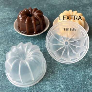 Cetakan Pudding Mini Lextra Bisa untuk dikukus 1 lusin