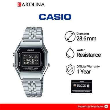 Jam Tangan Casio LA680WA-1B Wanita
