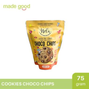 Promo Harga Nola Cookies Choco Chips 75 gr - Blibli
