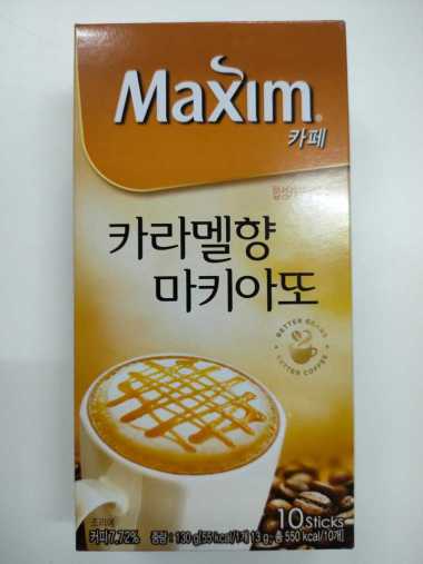 MAXIM COFFEE CARAMEL MACCHIATO 130gr