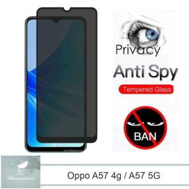 Promo Tempered Glass Layar Anti Spy Oppo A57 4G / A57 5G Anti Gores Kaca Privasi Oppo A57 5G