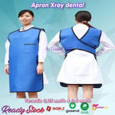 dental apron xray / apron pelindung xray / cover pelindung xray 0,5 mmPb
