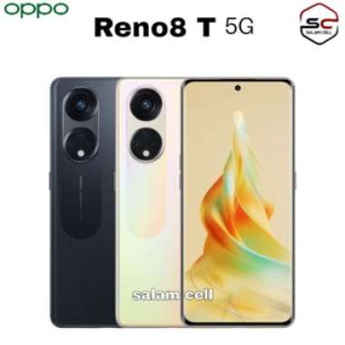 Oppo Reno 8T 5G Ram 8+8/256GB Original Garansi Resmi 128 GB HITAM