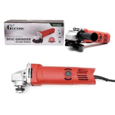 Mesin Gerinda Tangan GLENDIC 100 RED SERIES Disc Grinder 4 inch TERBAIK