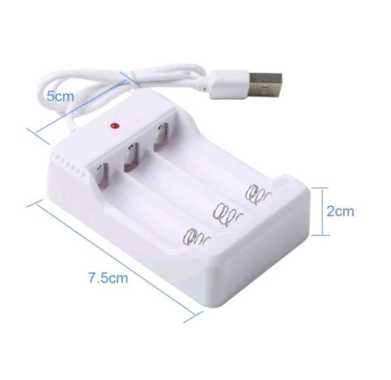 Alat Charger Charging Cas Casan Baterai Batre AA AAA A3 A2 3 Slot USB