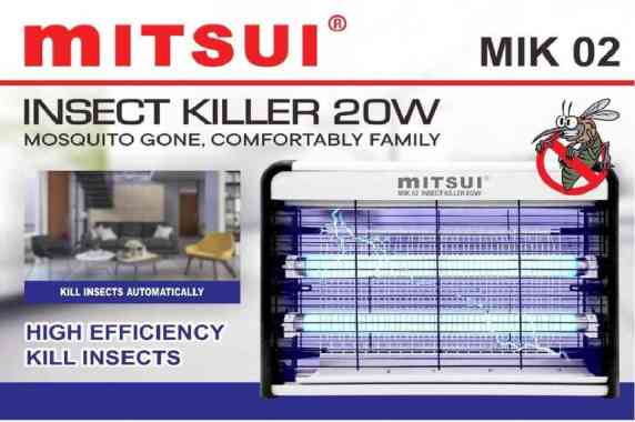 Lampu Nyamuk - Insect Killer Pembasmi Hama Serangga Mitsui MIK 02 20W