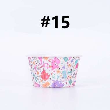 aiGooTan - ALAS CUP CAKE (ISI 10) SIZE M - Kertas Muffin Paper Cupcake Kue Bolu Roti Wadah Tempat Mu