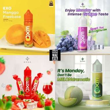 EXOx 60ML 2022 PILIH VARIAN HONEYDEW