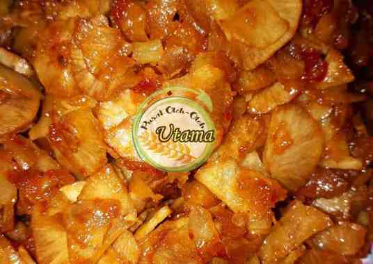 Keripik Singkong Sambalado - Kripik Singkong