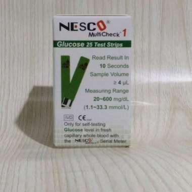 Strip Nesco Gula Darah / Glucose / Nesco Gula