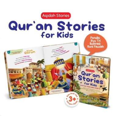 Aqidah Stories Quran Stories For Kids Full Colour - Gema Insani