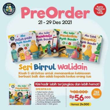 Buku Seri Birrul Walidain Ziyad Books Paket