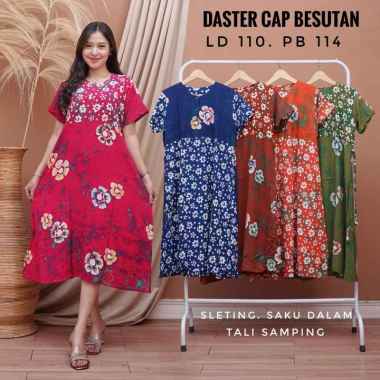 DASTER BALI CAP RAYON TEBAL DRESS BATIK CAP BESUTAN TERBARU