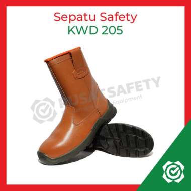 Sepatu Kerja Safety Shoes Kings KWD 205 7 Cokelat