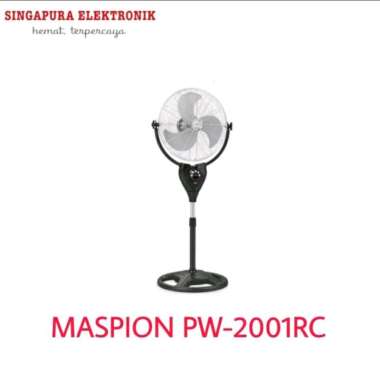 Maspion Power Fan 20" PW-2001RC/Kipas Angin Berdiri