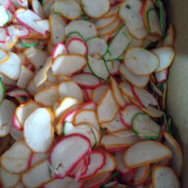 Kerupuk bawang warna warni mentah 1 kg