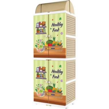 Rak Piring Plastik Naiba (Mini Dish Rack) 4002 Coklat