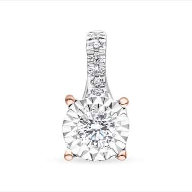 Liontin Berlian Wanita Maya Passion Jewelry - LWF1271 CombinationGold