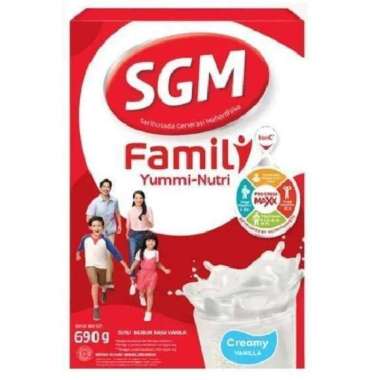 Promo Harga SGM Family Yummi Nutri Creamy Vanilla 690 gr - Blibli