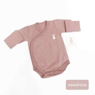 Carrol n Barrol Kimono Jumper Long Sleeve-Kimono Tangan Panjang 9-12 bulan woodrose