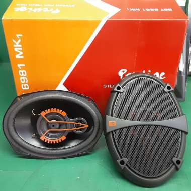 Speaker Speker Oval 6x9 inchi 4ohm 50watt Prestige BST 6981 MK1 Audio Mobil