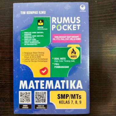 Rumus Pocket Matematika Smp/Mts Kelas 7, 8 , 9