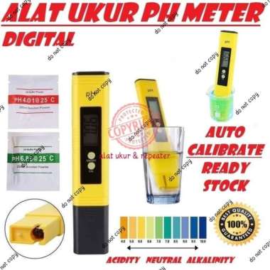 ph meter alat ukur air hidroponik ph meter digital ph air digital ph Multicolor