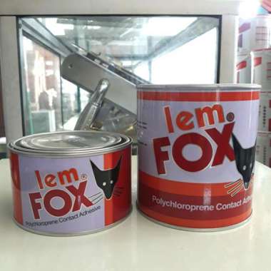 lem fox kaleng 300 gram 600 gram Multicolor