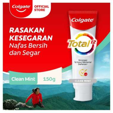 Surabaya - Colgate Total Professional Clean Mint Toothpaste Pasta Gigi [150 g]