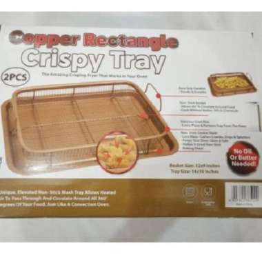 Cooper crisper tray oil tray baking pan ( non stick)
