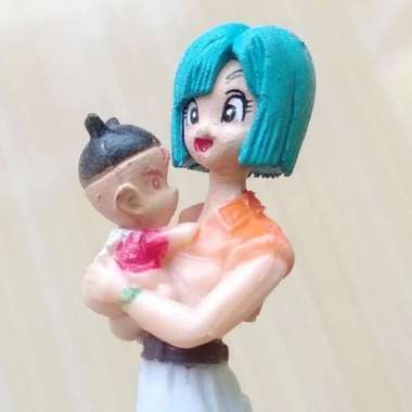 Mainan / Pajangan Patung Figure Bulma Trunks Dragon Ball Toys Bekas