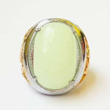 Cincin Batu Natural Fosfor Glow In The Dark 5