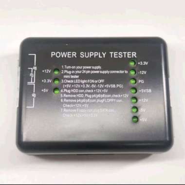 POWER SUPPLY TESTER / ALAT TES POWER SUPPLY / TESTER PSU